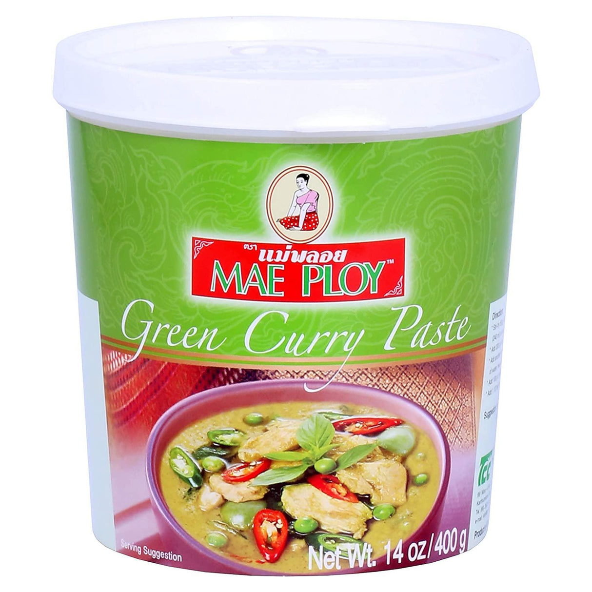 Mae Ploy Green Curry Paste 400G - World Food Shop