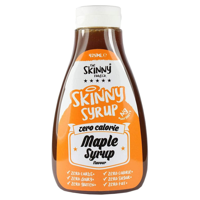 Skinny Syrup Zero Calorie Maple Syrup Sugar Free 425Ml - World Food Shop