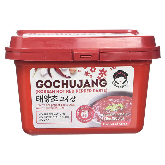 Ajumma Republic Red Pepper Paste (Gochujang) 500G - World Food Shop