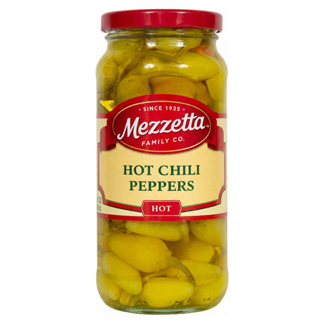 Mezzetta Hot Chilli Peppers 473ml