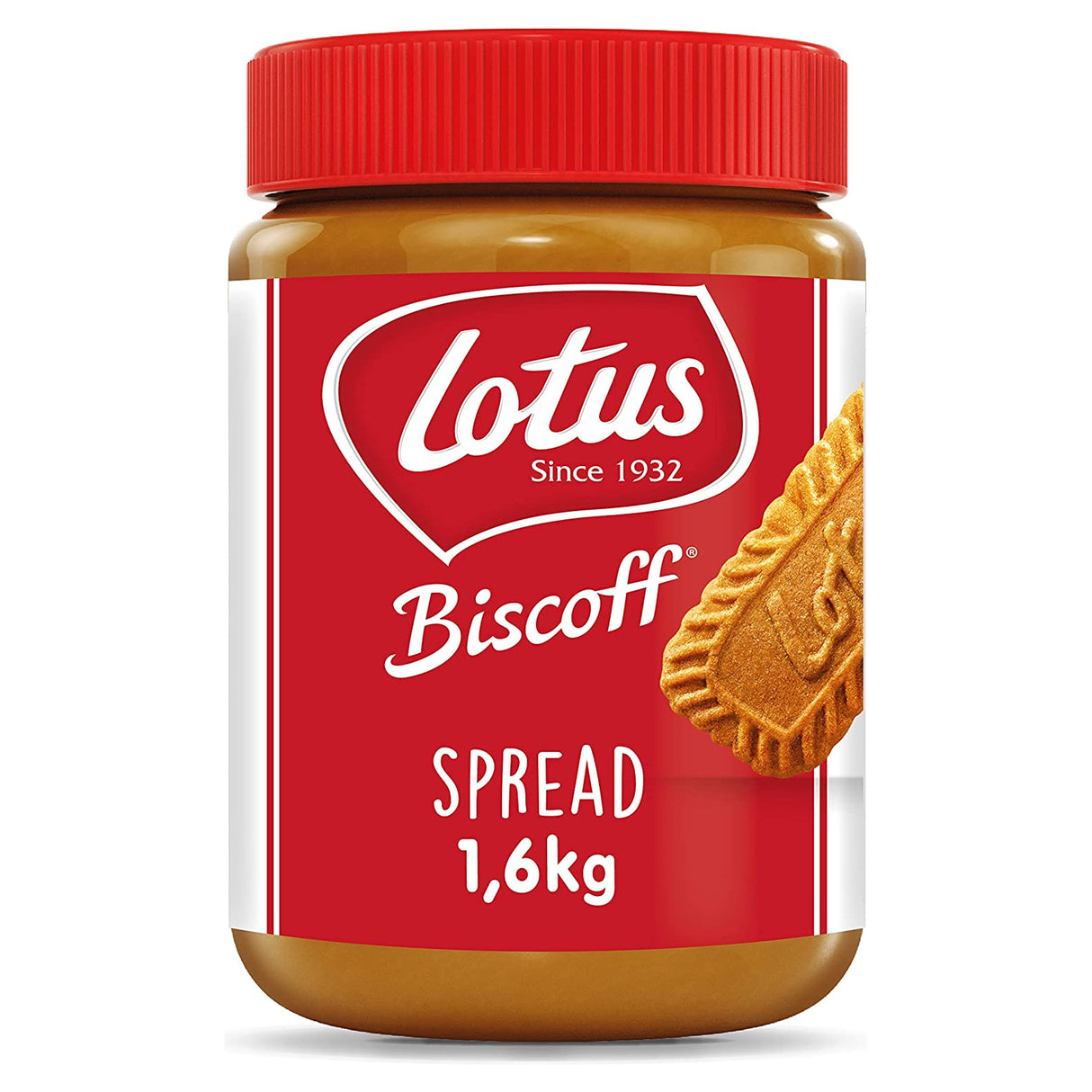 Lotus Biscoff Spread Smooth Jar 1.6 KG