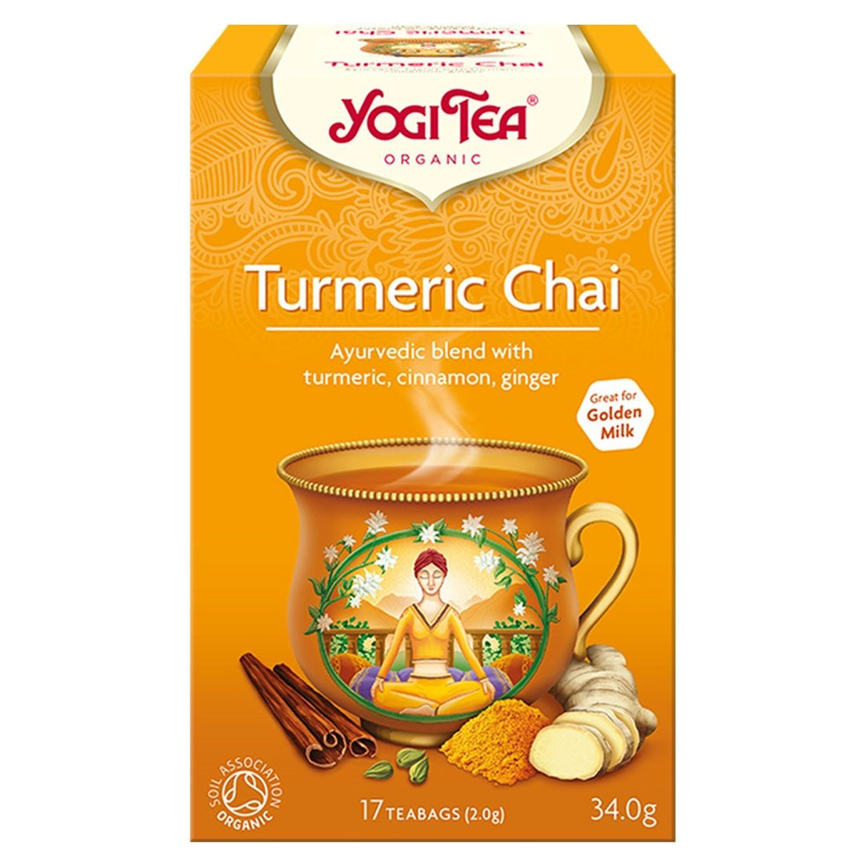 Yogi Tea Organic Turmeric Chai 17s