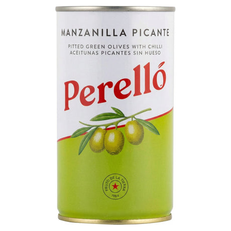 Perello Manzanilla Pitted Olives 150G