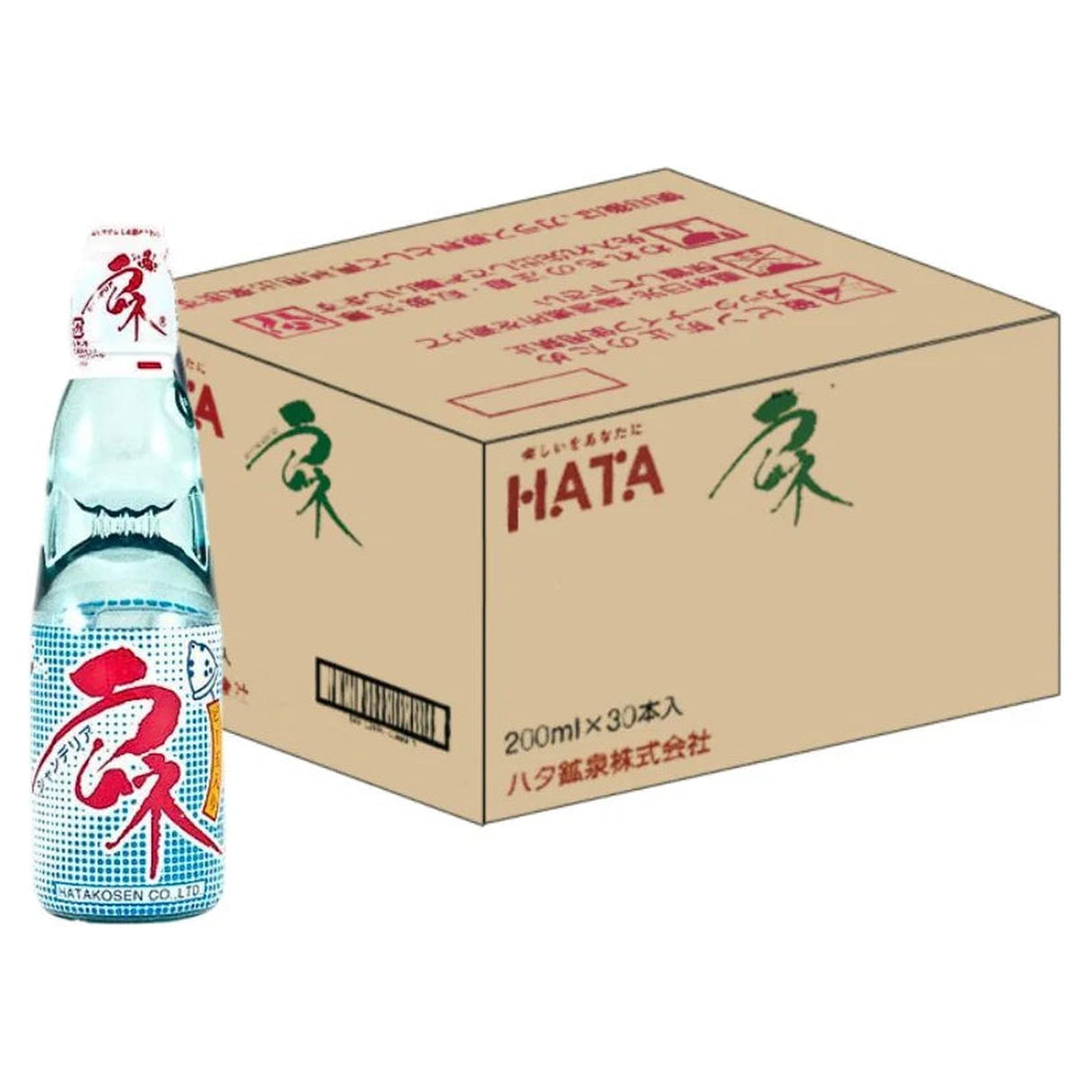 Hata Kosen Ramune Bottle (St-B) 200Ml (Case of 30)