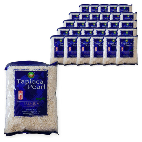 X.O Tapioca Pearl White 375G (Case of 30)