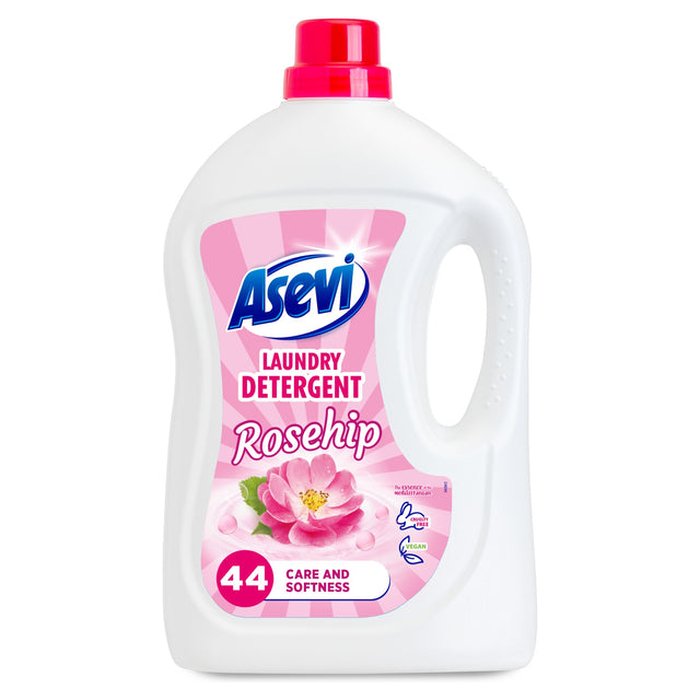 Asevi Liquid Laundry Detergent Rosehip 44 Wash (2376ml)