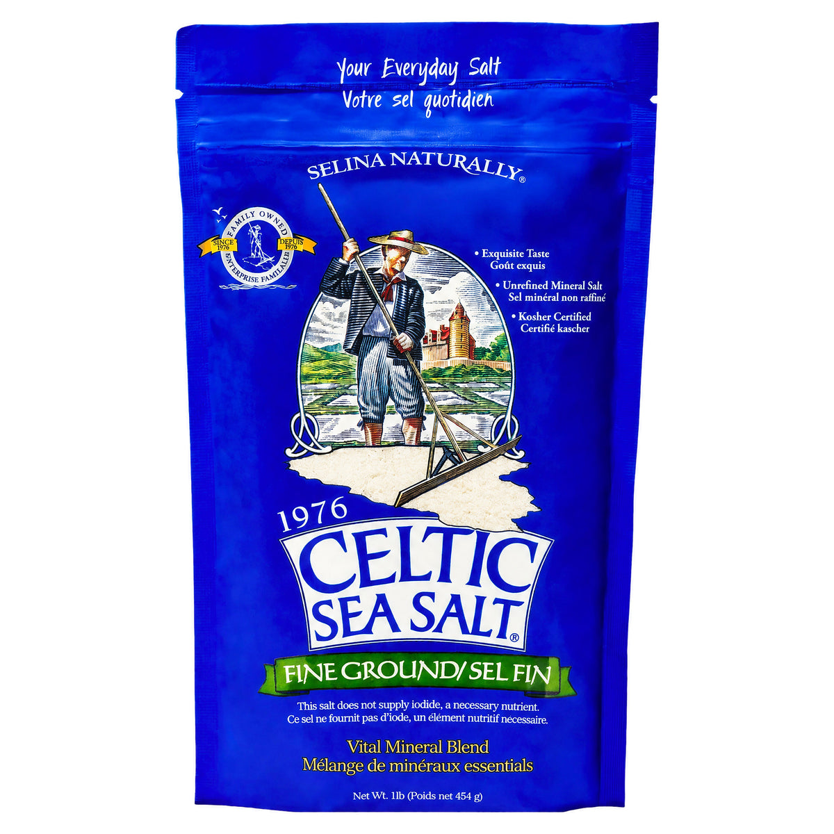 Celtic Sea Salt Fine Ground 454g