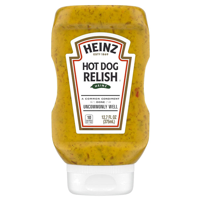 Heinz Squeeze Hot Dog Relish 12.7oz (375ml)