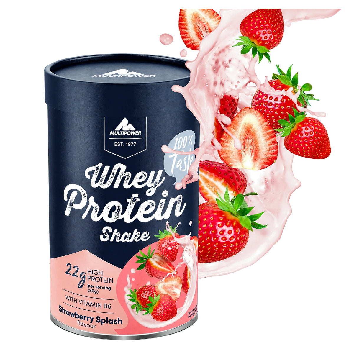 Multipower Whey Protein Strawberry 420g