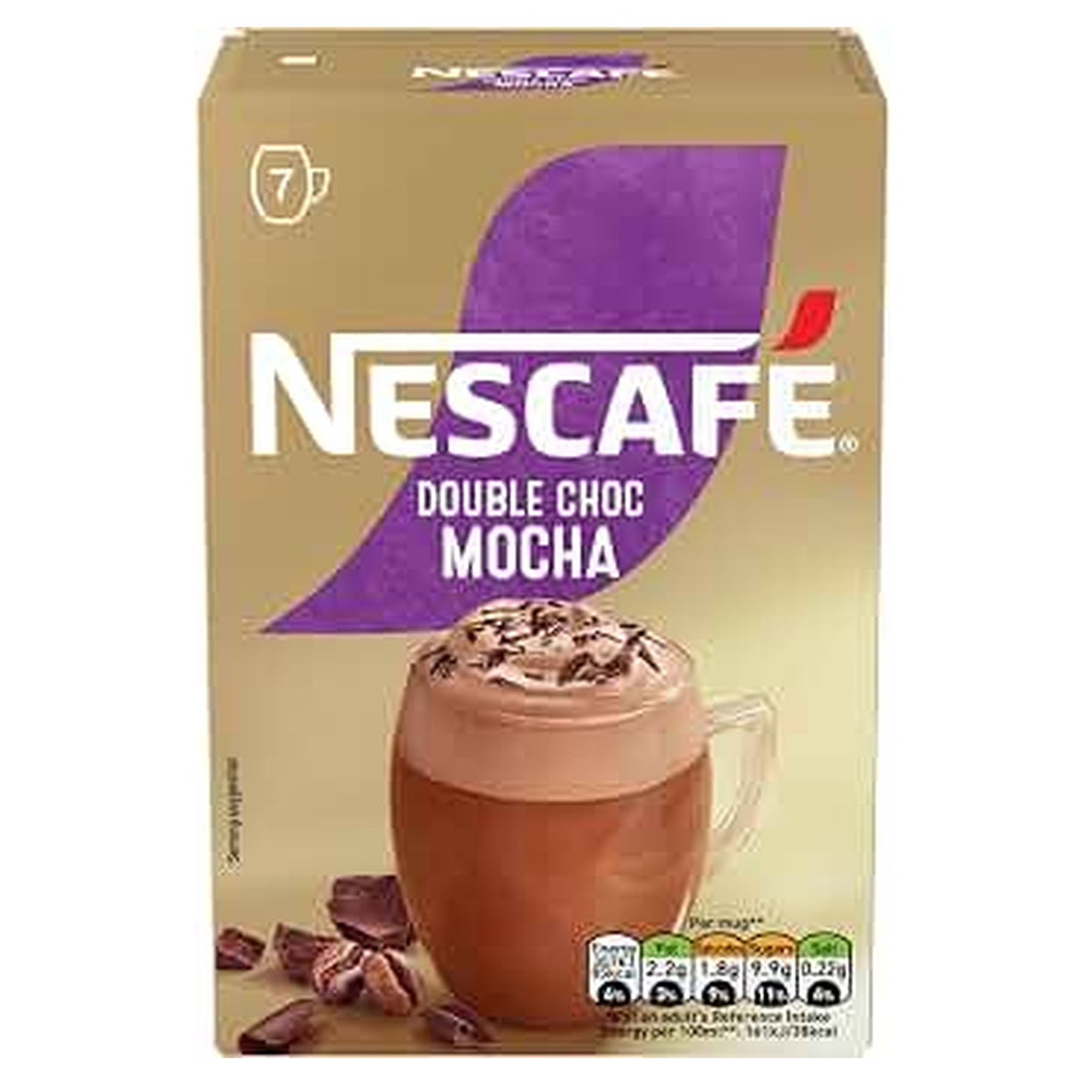 Nescafe Instant Sachets Double Mocha 7x20.9g