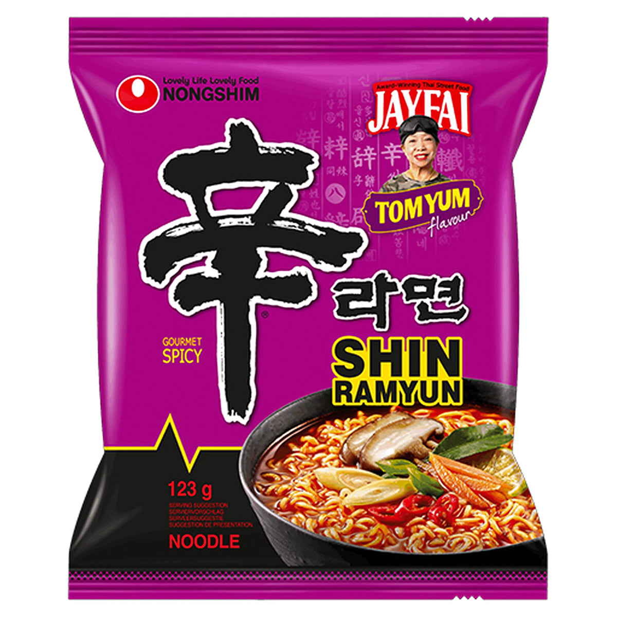 Nongshim Shin Ramyun Tom Yum 123g