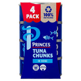 Princes Tuna Chunks in Brine Tin 4x145g