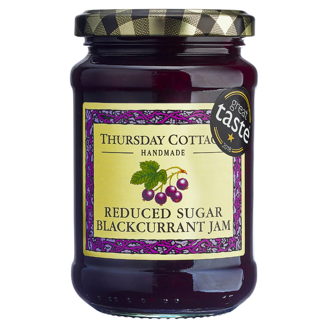 Thursday Cottage Reduced Sugar Blackcurrant Jam 315g