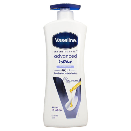 Vaseline Body Lotion Advanced Repair With Pump 600ML