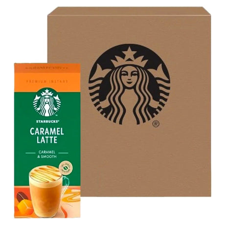 Starbucks Premium Caramel Latte Sachets (5x23G) Case of 6