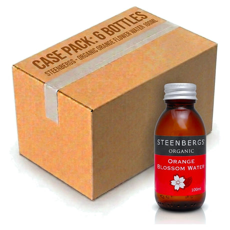 Steenbergs Organic Orange Flower Water 100ML (Case of 6)