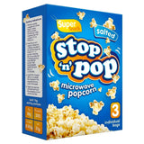 Stop N Pop Microwave Salty Popcorn 3 X 85G
