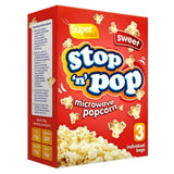 Stop N Pop Microwave Sweet Popcorn 3 X 85G