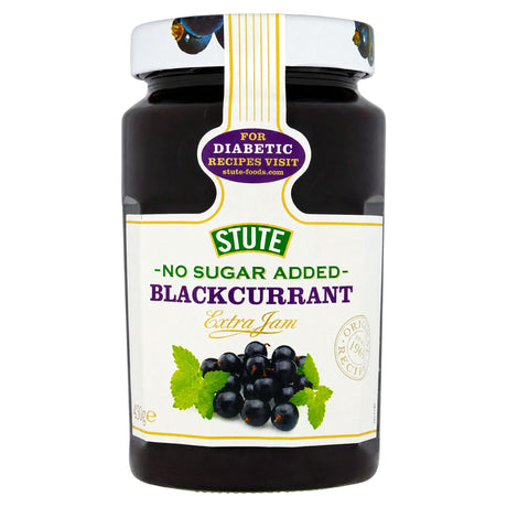 Stute Blackcurrant Jam 430G