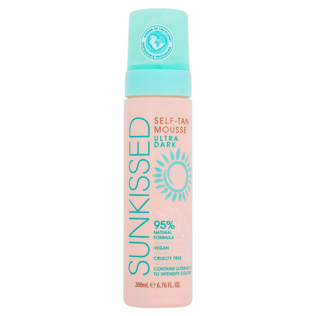 Sunkissed Mousse Self Tan Ultra Dark 200ML