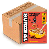 Surreal High Protein Low Sugar HOOPS Cinnamon 240G (Case of 6)