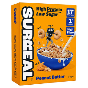 Surreal Hoops Peanut Butter High Protein Low Sugar 240G