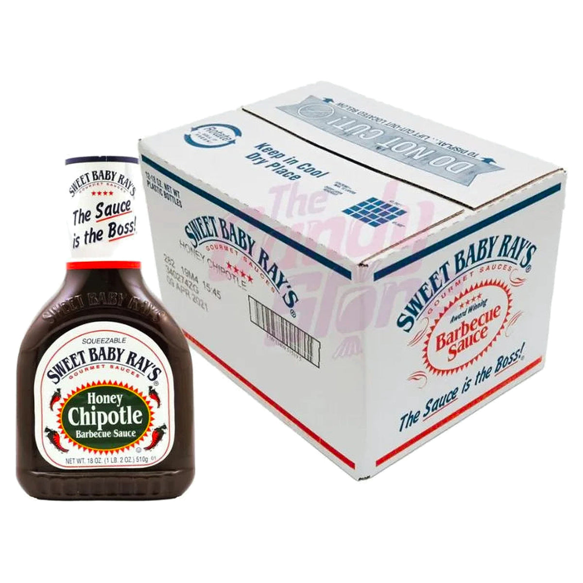Sweet Baby Ray's Honey Chipotle Sauce 18Oz (Case of 12)