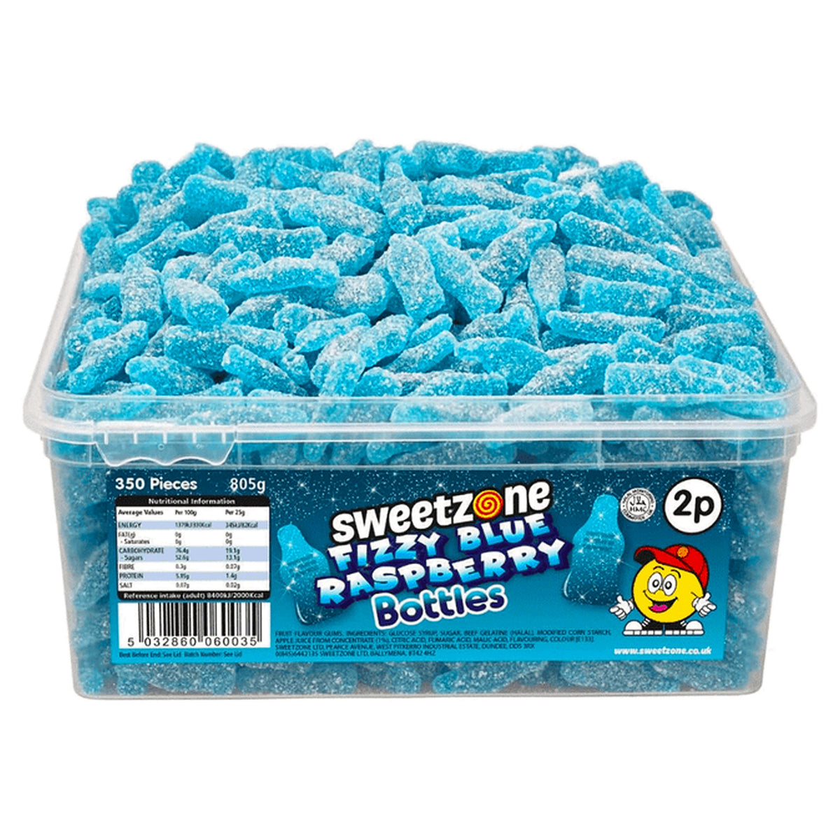 Sweetzone Blue Raspberry Bottles 805G