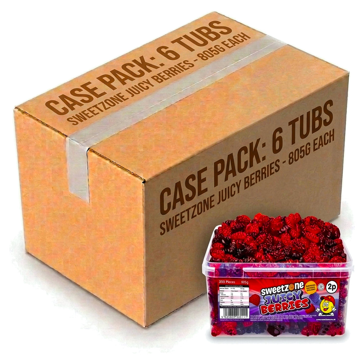 Sweetzone Juicy Berries 805G (Case of 6)