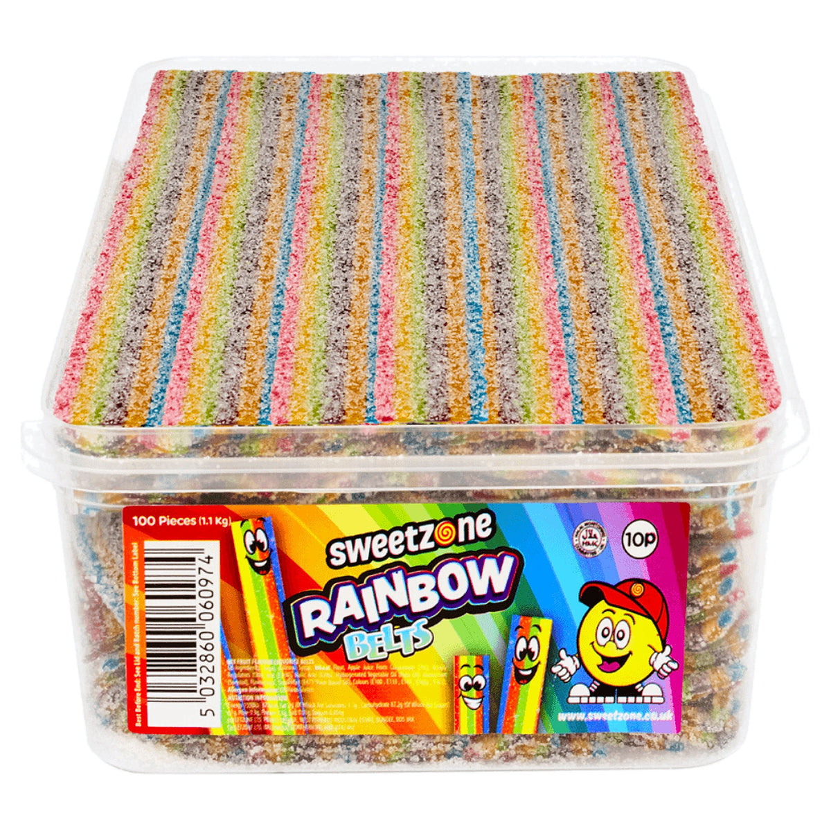 Sweetzone Rainbow Belts 1.1KG