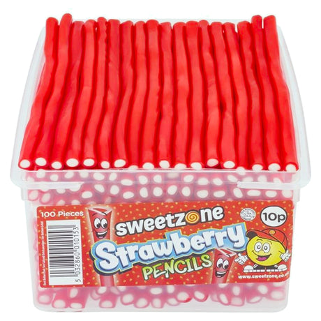 Sweetzone Strawberry Pencils 1.1KG