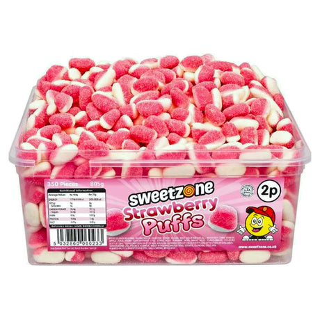 Sweetzone Strawberry Puffs 805G