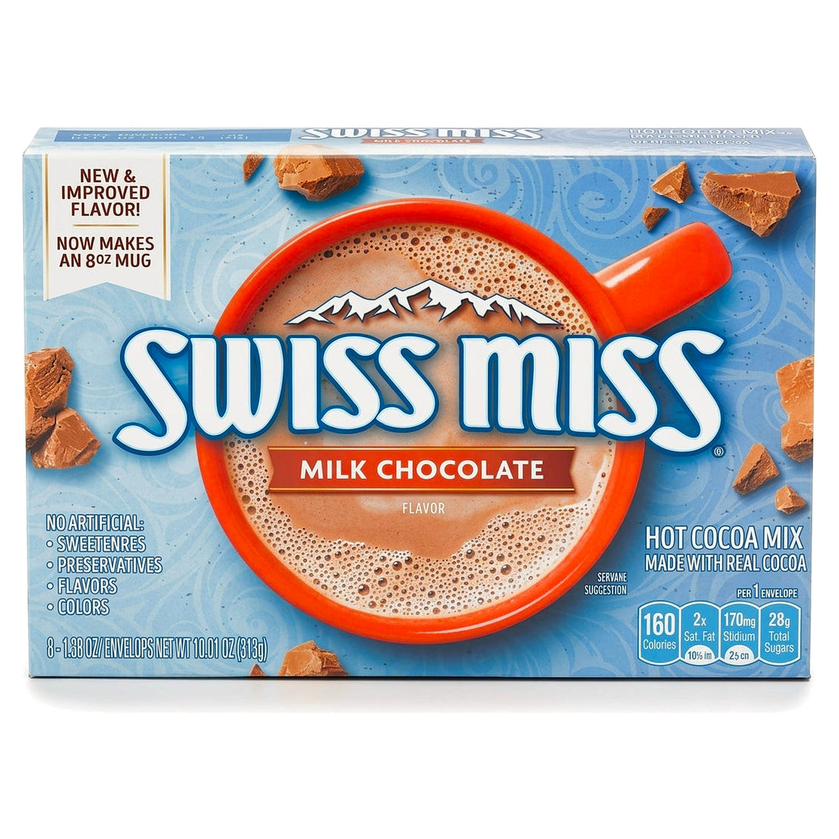 Swiss Miss Milk Chocolate 11.04Oz