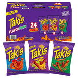 Takis Tortilla Chips Variety Pack (2Oz) - 24 Pack