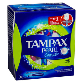 Tampax Compak Pearl Super 18S