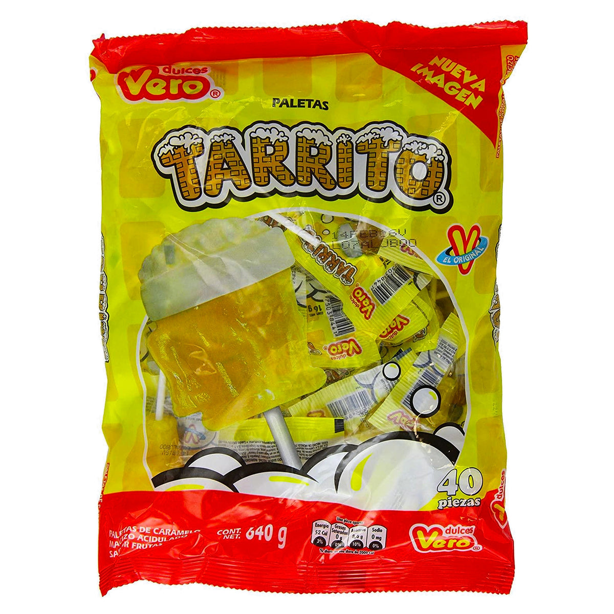 Tarrito Beer Lollipop 40Pcs