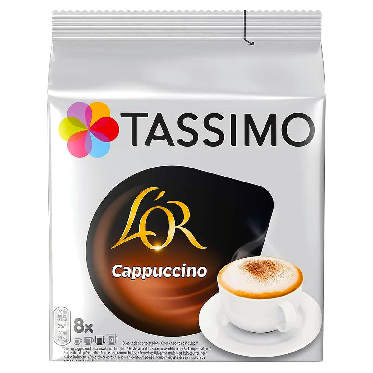 Tassimo L'Or Cappucino Pods 8s