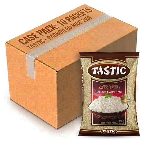 Tastic Parboiled Rice 2KG (Case of 10)