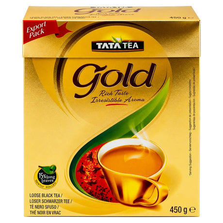 Tata Tea Gold Carton Pack With Lid 450G