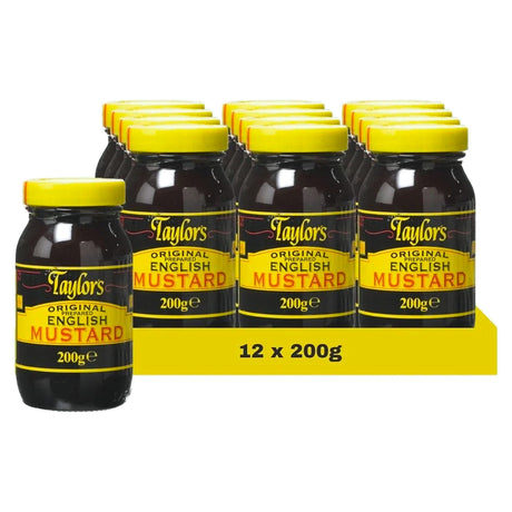 Taylors Original English Mustard 200G (Case of 12)