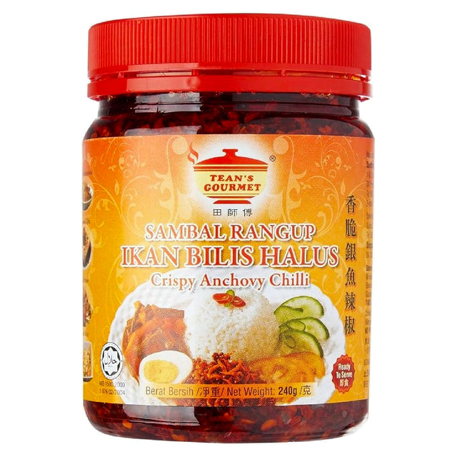 Tean’s Gourmet Crispy Anchovy Chilli 240G