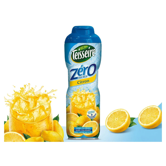 Teisseire Lemon Cordial Sugarfree 60Cl