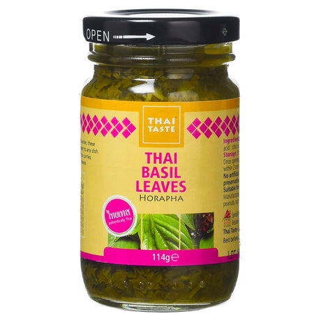 Thai Taste Thai Basil Leaves 114G