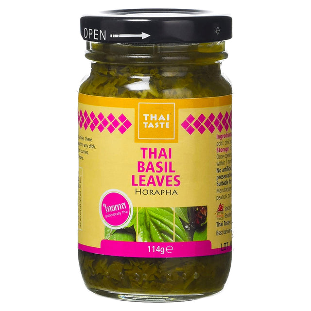 Thai Taste Thai Basil Leaves 114G