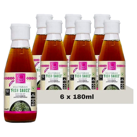 Thai Taste Vegetarian Fish Sauce (Nam Pla Jey) 180Ml (Case of 6)