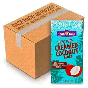 Tiger Tiger Creamed Coconut Block 200G (Case of 40)