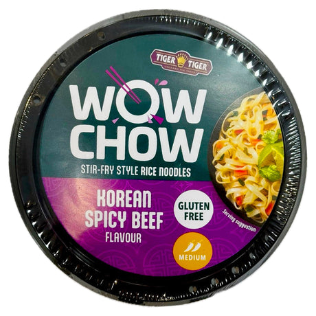 Tiger Tiger WOW CHOW Korean Spicy Beef Noodles Pot 76G