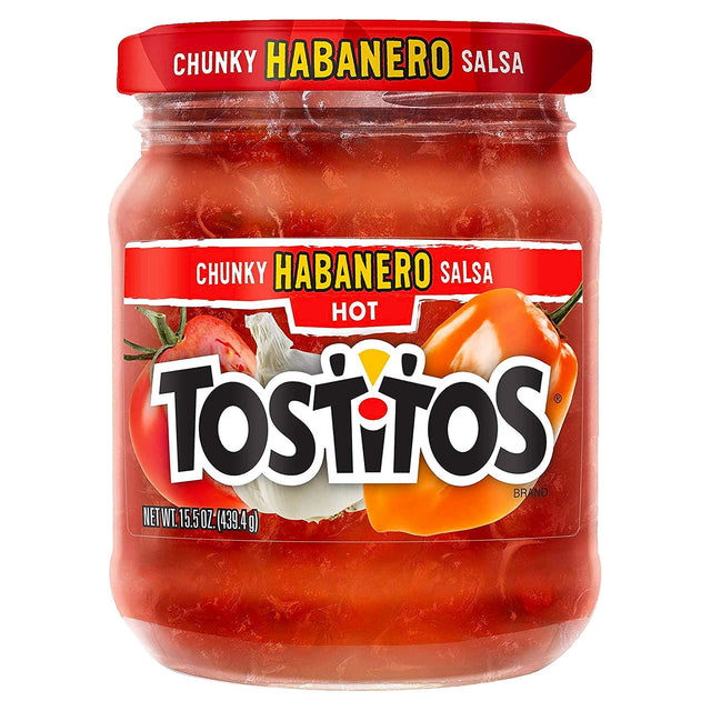 Tostitos Habanero Salsa 15.5Oz (438G)