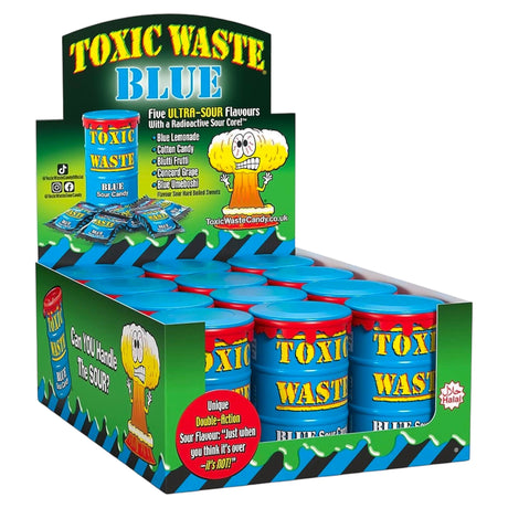 Toxic Waste Blue Drum 42G (Case of 12)