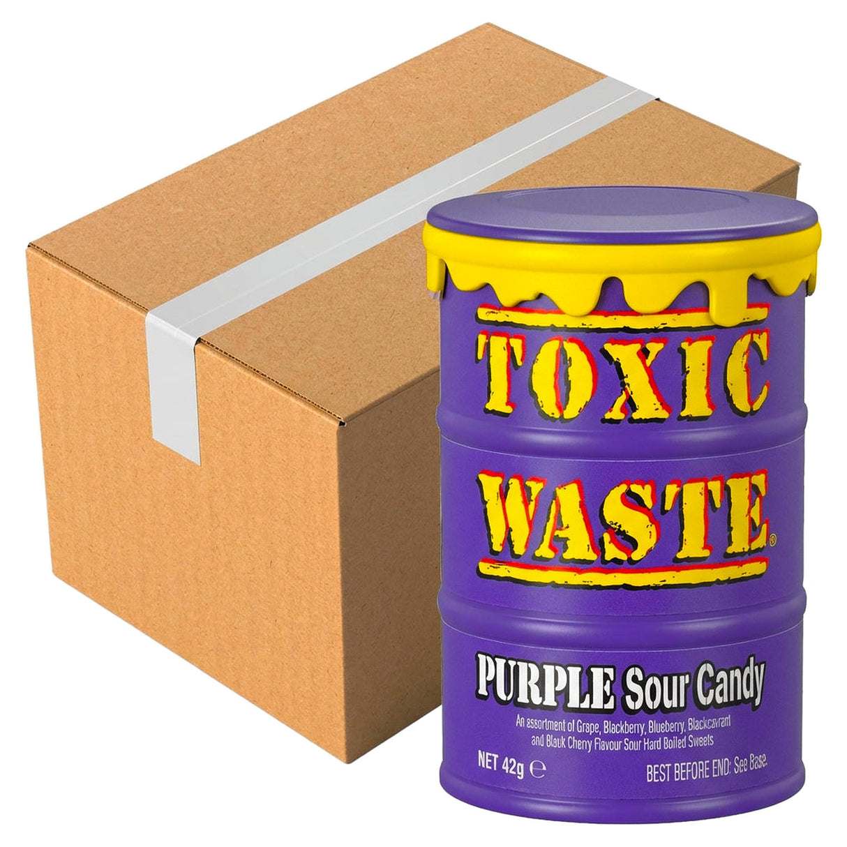 Toxic Waste Purple Drum 42G (Case of 12)